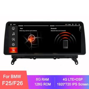 12.3 '' 8GB 128GB Carplay Android Car DVD Radyo BMW X3 F25 X4 F26 GPS Navigasyon IPS ekran stereo