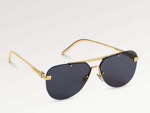 5A Okulary L Z1261E Ash Eyewear Designer Designer Sunglasss For Men Kobiety octan 100% UVA/UVB z okularami