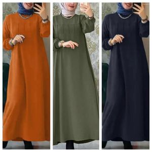 Etniska kläder eid muslimsk blygsam klänning för kvinnor ramadan arabisk femme dubai abaya islamisk jalabiya marocain kläder kalkon marockansk kaftan