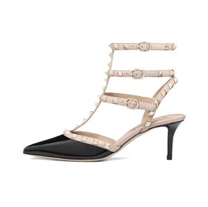Basketballschuhe Damen High Heels Designer Sandalen Stil Schuhe Europäische Mode Luxus importiertes Leder weiblich hat Tag weibliche Hausschuhe Gummi Größe 36-41