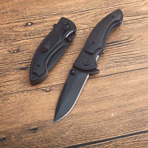 Högkvalitativ LM337 Flipper Folding Knife 440C Drop Point Blade Outdoor Camping Vandring Överlevnadsfickfolk Knivar med detaljhandelslådan