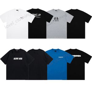 Designer T-shirts för män för kvinnor Mode kortärmade toppar Klädmärke fritid sommare Tryckt högkvalitativ bomull Casual T-shirts Lyx Storlek XS-L