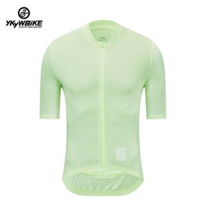 Cycling Shirts Tops YKYWBIKE Men Cycling Jersey MTB Maillot Bike Shirt Downhill Jersey High Quality Pro Team Tricota Mountain Bicycle Clothing 230518