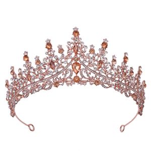 Acessórios de coroas de casamento bonitos Ornamentos de casamento de jóias Mossanita Festa de dança da coroa de noiva Princesa Múltiplas cores Dream Qualidade Extravagante