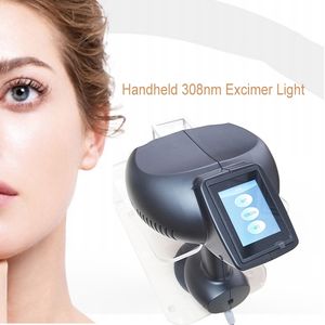 2023 popular preto uvb 308nm lâmpada de banda estreita melhor tratamento de vitiligo excimer laser 308nm psoríase vitiligo laser para uso profissional