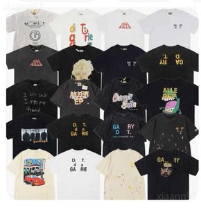 Designer fashion Galleryse depts t shirt Classic alphabet print loose Luxury Vintage mens and women casual Galleryes depts tshirt Summer Breathable High Street Tee