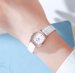 Women Watch Casual Ladies Square Quartz Waterproof Watch Simple Temperament Light Luksusowe zegarki Wysoka jakość