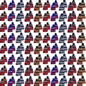 Sideline Beanies Hats American Football beanie 32 teams Sport Knit Caps Mens Winter Skullies Mixed Order3011