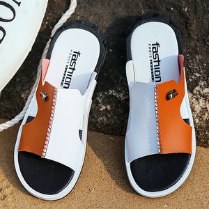 Sandálias de verão confortáveis Sandálias Slip-On Sandal Fashion Shoes Men Slippers Zapatillas Hombre Tamanho 38-47 230518 3794