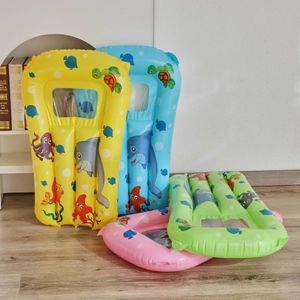 Tubi galleggianti gonfiabili Tavolo per bambini con finestre trasparenti Fila galleggiante Estate Piscina in PVC Cuscino d'aria Attrezzatura per l'allenamento di nuoto per bambini P230519