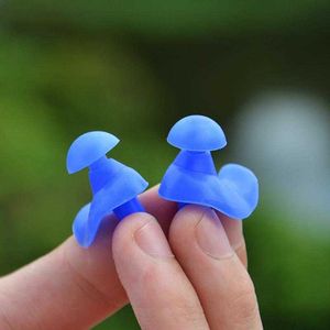 Nose clip Colorful soft waterproof Sile swimming nose clip earplugs set surfing diving swimming pool accessories adult earplugs P230519