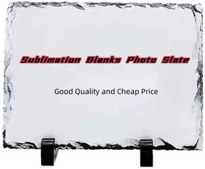 Sublimacja pusta zdjęcie Photlate Plan -Rock Tablie kamienne tablice transferu ciepła drukowanie ramy fotograficznej Dostosowana majsterkowicz