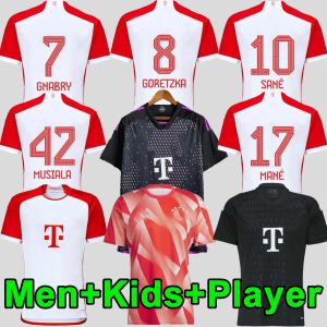 BAYERN MÜNCHEN Fußballtrikots 22 23 24 GRAVENBERCH SANE DE LIGT MULLER DAVIES KIMMICH Fußball-TOP-Shirts Herren-Kinder-Kit COMAN 2023 2024 Uniform-Fans-Spieler