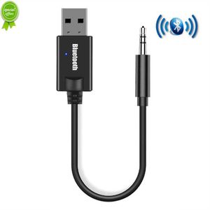 New New Bluetooth Receiver Car Kit Mini USB 3.5MM Jack AUX Audio Auto MP3 Music Dongle Adapter for Wireless Keyboard FM Radio Speaker