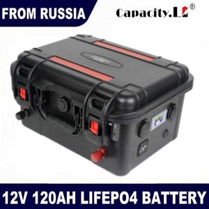 12V 100Ah Lifepo4-Batterie 120Ah Power Bank 200Ah Wiederaufladbare Batterien Marine RV Outdoor Inverter Lifepo4-Akku