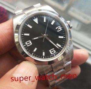 8 Stil Kutu Kağıtları ile BP Maker Erkekler İzle Perpetual 39mm Siyah Dial 214270 Explorer Tarih Yok Asya 2813 Mekanik Otomatik Pratik Erkek Saatler