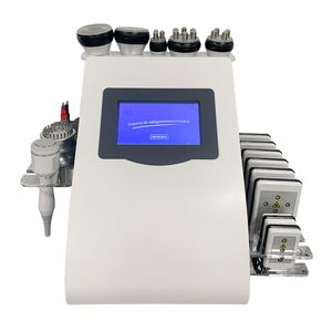 9-in-1-Schlankheitsmaschine, Vakuum-Laser, Radiofrequenz, RF 40k, Körperkavitation, Lipo-Fettabsaugung, Ultraschall-Kalthammer, EMS-Pads, Hautaufhellungsgerät, Straffungssystem