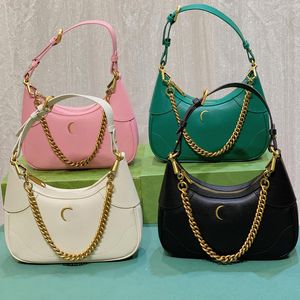 حقيبة كتف مصممة للأكياس Crossbody 731817 حقيبة إبط من الجلد الصلبة ذات السعة الكبيرة سعة محمولة حقيبة اليد الرجعية