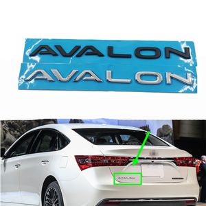 Avalon adesivo Car Auto traseiro traseiro do trunk emblema de emblema da letra de decalque para Toyota