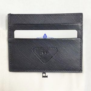 Designer Stylish Men's Cardholder High Quality Multifunctional for Business Casual Use Lightweight Portable Stores Cards Cash Saffiano Leather Factory wholesale