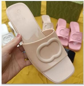 2023 Женские сандалии высокие каблуки резиновая платформа для сандалии Slide Slipper Chunky 2,4 