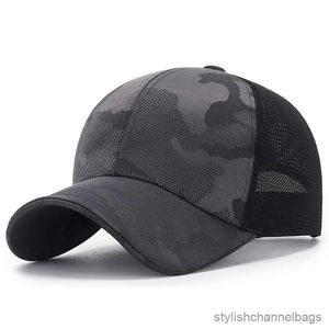 Ball Caps Herren Baseball Cap Caps Camouflage für Männer Mesh Camouflage Camo Cap Outdoor Cool Army Military Jagd Sport Cap für Männer