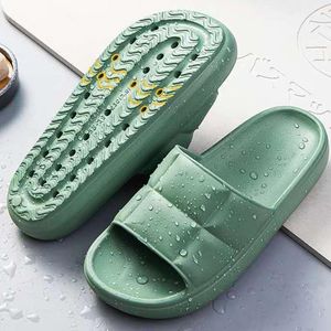 Slippers Women Men's Home Shoes Summer Indoor Soft Bottom Mute Couple's Sandals Simple Mens House Dropship