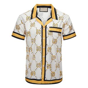 Koszule męskie koszulki Polos Haftowane i drukowane letnie zużycie w stylu polarnym z ulicą czyste bawełniane bu6