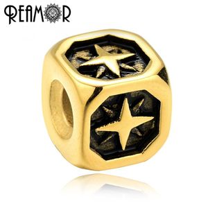 Crystal Reamor Gold Colore in acciaio inossidabile Starle per perle da distanziatore da 3,5 mm per perle da distanziatore di ciondoli adatti ai braccialetti di perline Braccialetti fai -da -te che producono accessori