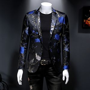 Vintage Luxury Jacquard mens sequin suit Jacket for Weddings, Clubs, and Parties - Slim Fit and Fashionable Dress for Singers and Hommes (230519)