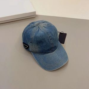 Designer dżinsowy czapka baseballowa mężczyźni designerska kapitan luksusowy kowbojek ha liter unisex kapelusze