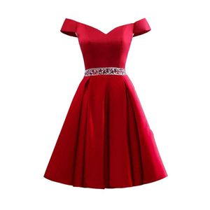 Kurze Heimkehrkleider, V-Ausschnitt, Satin, Perlenstickerei, Pailletten, A-Linie, Partykleid, Prinzessin, Übergröße, Mini, Geburtstag, Abschlussball, Graudation, Cocktailparty-Kleider 30