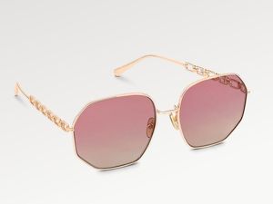 5A Okulasy L Z1651W My łańcuchowe okulary Designer Sunglasses Kobiety octan 100% UVA/UVB z szklankami pudełka na torbę Fendave Z1626U
