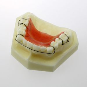 Altro Igiene orale Modello dentale Hawley Retainer Dentista Insegnamento Igiene orale Modello #3007 01 230519