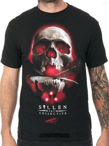 Мужская рубашка для рубашки Sullen Black Damion Robertson Artist Series Tattoo Футболка