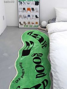 Tappetino spesso Camera da letto Rinnovo Comodino Divano Soffici tappetini antiscivolo assorbenti Accessori per la fotografia per bambini Decorazioni in pelliccia per bambini T230519