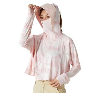 Women's Jackets Women's Sunscreen Clothing Ice Silk Summer Thin Jacket Outdoor Riding Sunshade Petite Vest Women