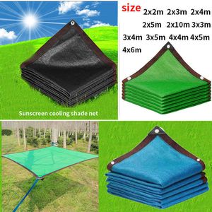 Outros suprimentos de jardim espessados ​​de 12 pinos de 90% taxa de sombreamento anti-UV HDPE Black Shading Net Outdoor Pérgola Car Garage Rain Shed Shading Net G230519