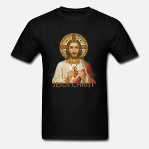 メンズTシャツイエス・キリストv40クリスチャン神息子メシアカトリックシャツすべてのサイズs-5xl