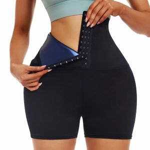 Women's Shapers Sauna Leggings per le donne Sudore Sauna Pantaloni Vita alta Compressione Perdita di peso Pantaloni dimagranti Allenamento termico Allenamento Body Shaper 230519