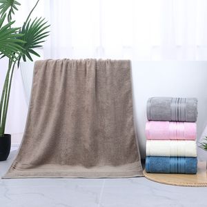 Asciugamano da bagno prodotto semplice telo da bagno in fibra di bambù 430g asciugamano da spiaggia assorbente morbido per adulti addensato 230519