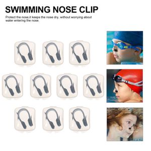 clip 10 Nose Clip Pool Supplies Adult Aldalt Portable Waterproof Swimming Creative Anti suffocation Baby P230519cool