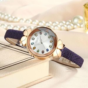 Zegarek na rękę darmowy stalowy pasek Julius Lady Women's Watch Japan Quartz Cute Hours Mash