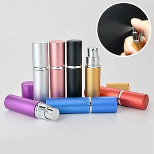 5ML Portable Mini Refillable Perfume Bottle With Spray Scent Pump Travel Empty Cosmetic Containers Spray Bottle Atomizer Bottle