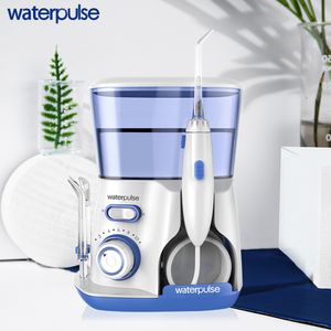 ÖVRIGT ORAL HYGIENE WATERPULSE 12 PRESSER ORAL IRRIGATOR IPX7 PORTABLE WATER JET FLOSSER 800 ML VATTANK TANKTENTRENGÄNGNING SPA Vattenflosser 5st Tips 230518