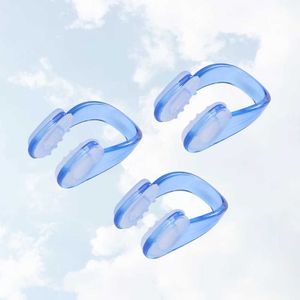 Nose clip 3 unisex swimming nose clip nose protection Sile swimming pool accessories for adult diving in blue P230519