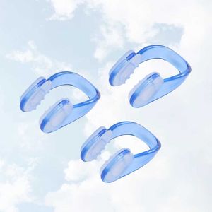 Näsklipp 3 Unisex Swimming Nose Clip Nose Protection Sile Swimming Pool Tillbehör för vuxendykning i Blue P230519