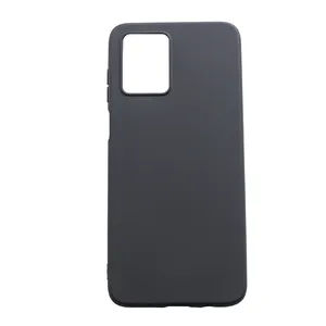 Black Matte Soft TPU Mobile Phone Case For Motorola Moto G14 G54 G84 G73 5G G53 G71 G51 G22 E32S G72 G53 Shockproof Cover