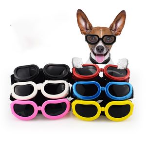 Óculos de estimação óculos de sol cães copos de cachorro Óculos de sol com óculos de proteção para cães cães cães pequenos