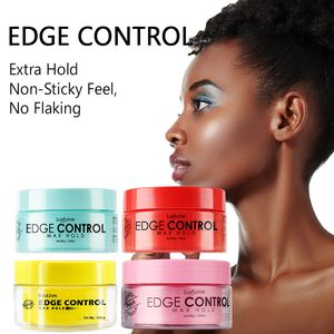 80 ml Edge Control Pomades Erfrischendes Haaröl Langanhaltendes Haar-Tempel-Styling-Creme Anti-Frizz-Haarfixiergel